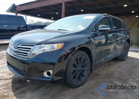 2009 Toyota Venza z USA, uszkodzony, nr VIN 4T3ZE11A09U015810